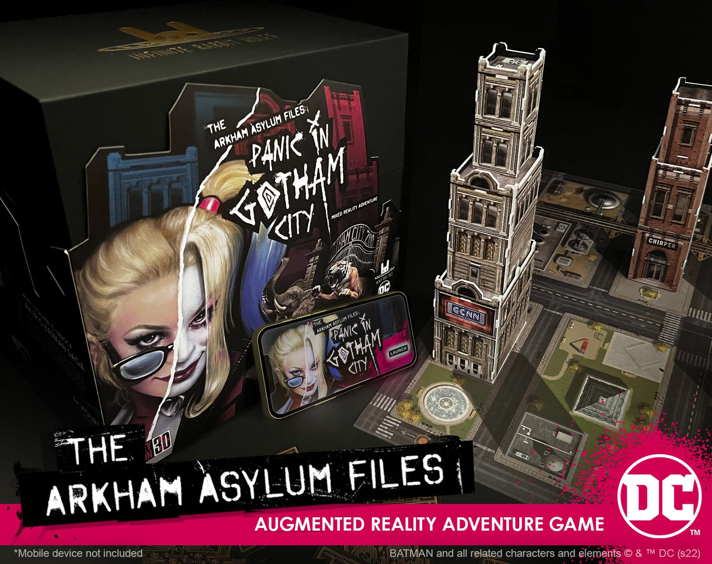 THE ARKHAM ASYLUM FILES: Panic in Gotham City™ for iPhone/iPad